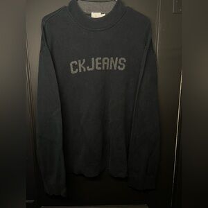 Men's vintage CK Black Sweater